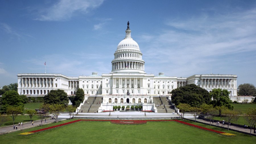 exterior of United States Capitol