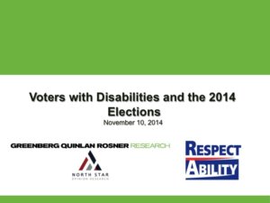 Voters with Disabilities and the 2014 Elections