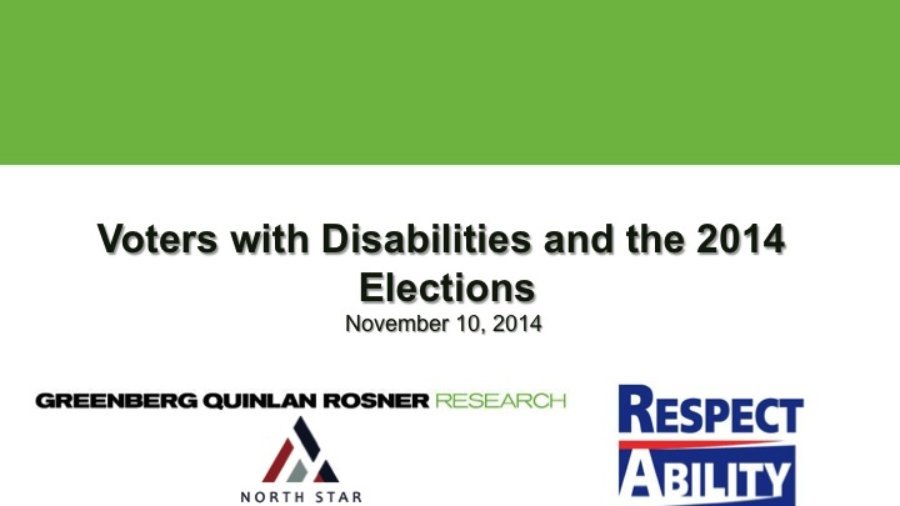 Voters with Disabilities and the 2014 Elections