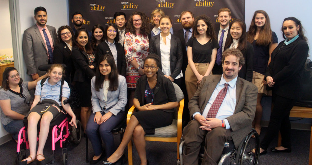 Dana Marlowe with the Respectability fellows standing and sitting around her