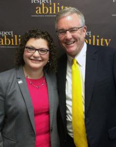 David Trone with Fellow Emma Adelman