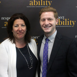 Fran Katz Watson with Fellow Matt Lerner