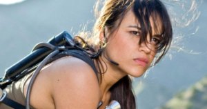 Michelle Rodriguez looking fierce