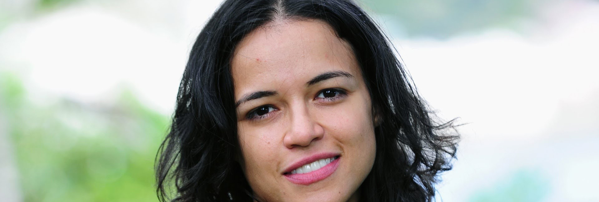 Michelle Rodriguez smiling