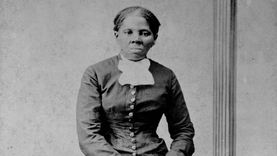 A portrait of Harriet Tubman