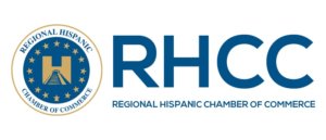 The logo for the Regional Hispanic Chamber of Commerce in Long Beach