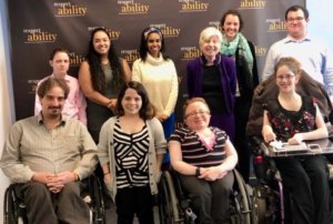 Eleanor Clift and RespectAbility's Spring 2018 Fellows