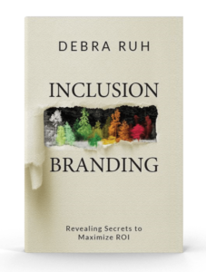 A book cover for Inclusion Branding Book