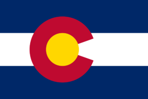State flag of Colorado