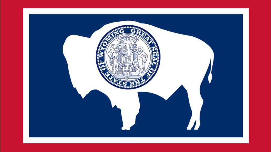 Wyoming state flag