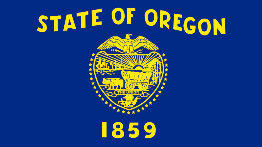 State flag of Oregon