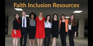 Faith Inclusion Resources. Photo of RespectAbility Jewish staff and Fellows