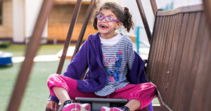 Photo of a young girl at Beit Issie Shapiro