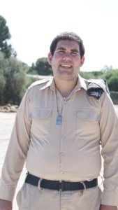 Cori Ashkenazy in uniform in Israel