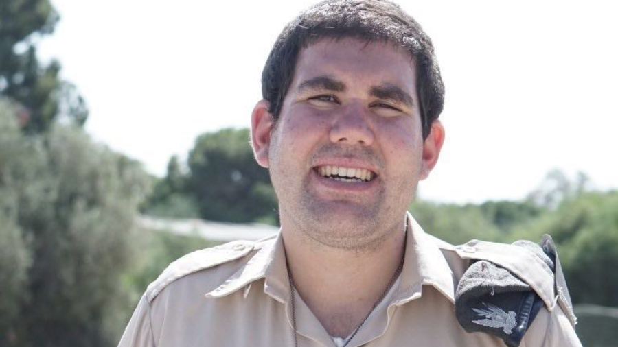 Cori Ashkenazy in uniform in Israel