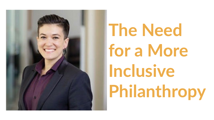 The Need for a More Inclusive Philanthropy: Lessons from A. Sparks