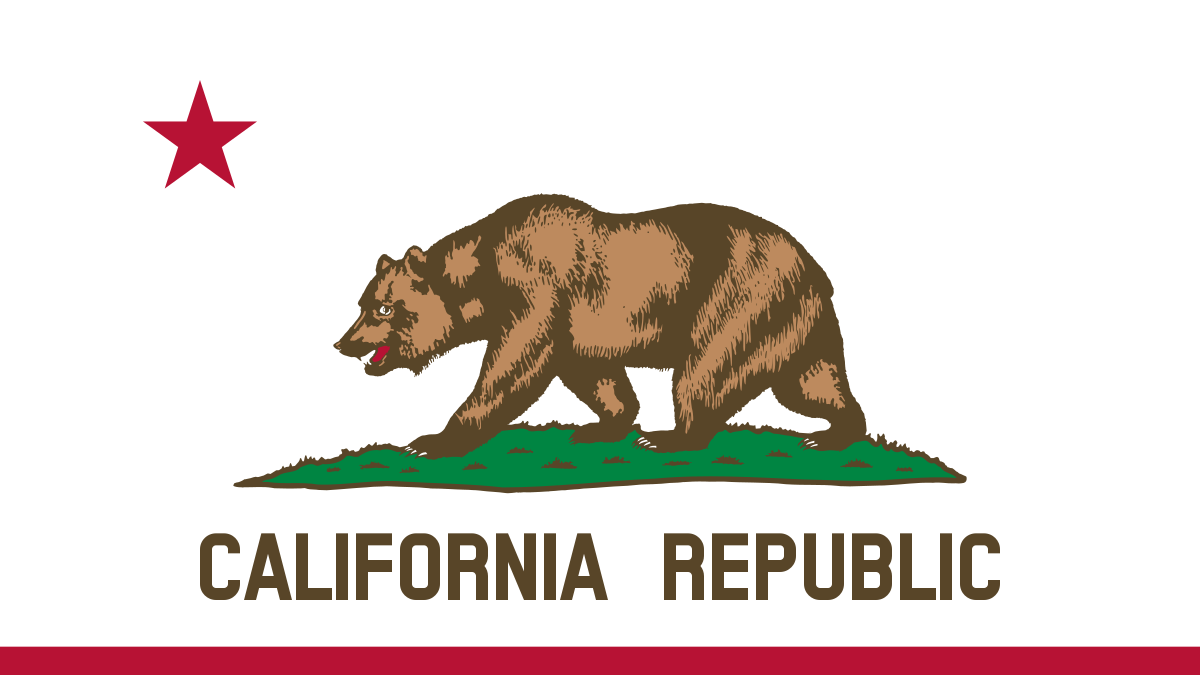 California state flag