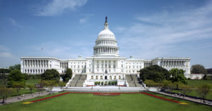 The western front of the United States Capitol