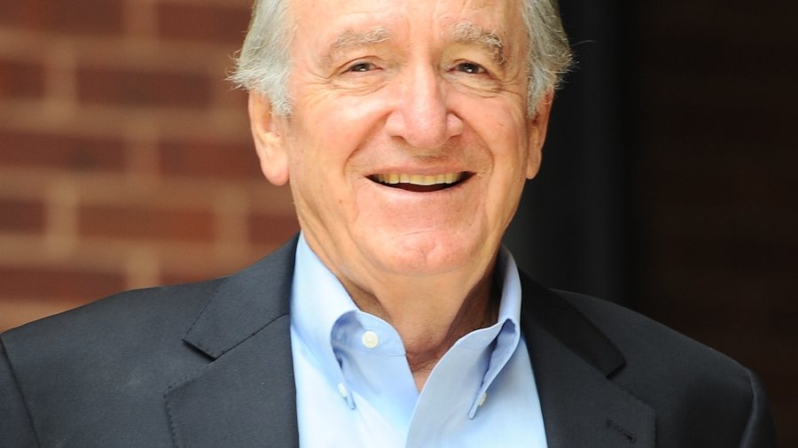 Senator Tom Harkin smiling headshot wearing a suit