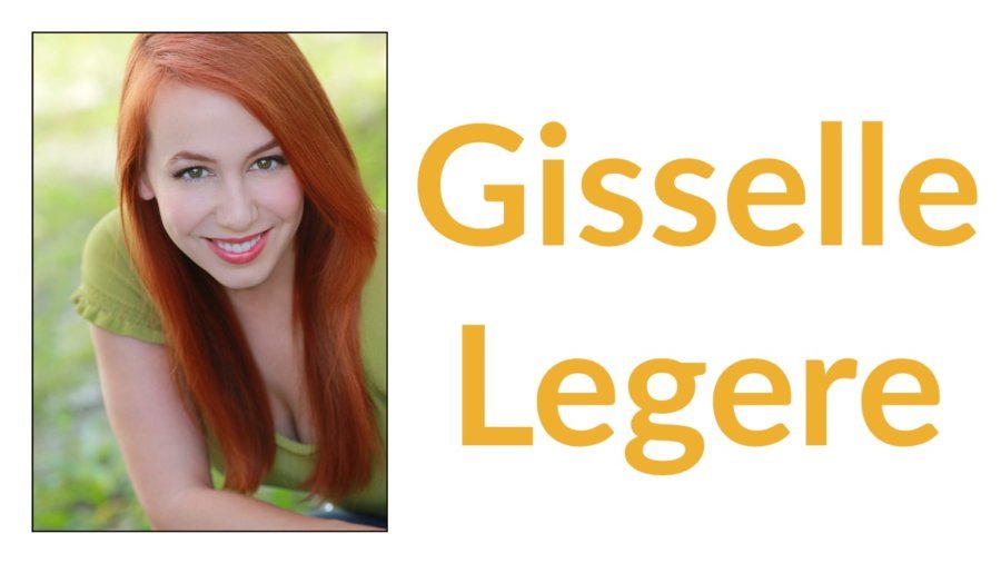 Gisselle Legere headshot smiling. Text: Gisselle Legere