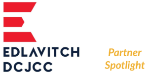 logo for Edlavitch DCJCC. Text: Partner Spotlight