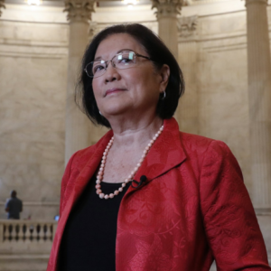 Senator Mazie Hirono inside the Capitol