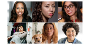 Headshots of six Sundance Accessible Futures Initiative Fellows