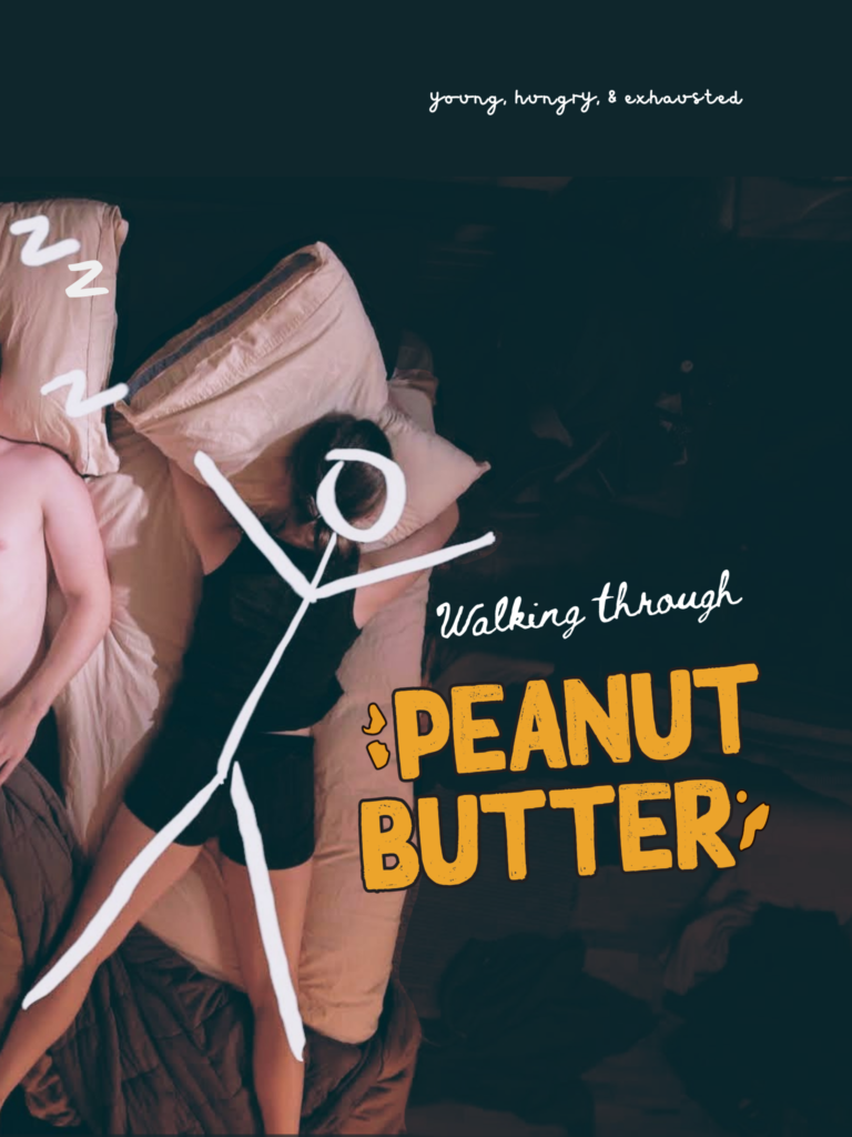 Poster for Walking Through Peanut Butter