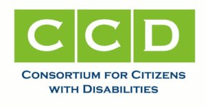 Logo for CCD: Consortium for Citizens with Disabilities
