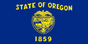 state flag of Oregon