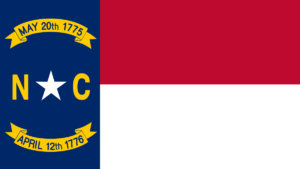 state flag of North Carolina