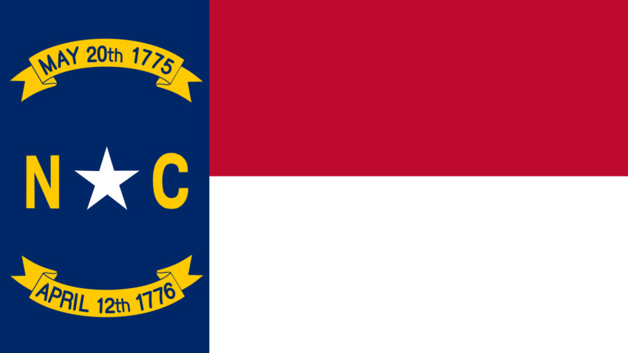 state flag of North Carolina