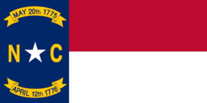 state flag of North Carolina