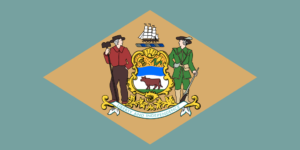 Delaware state flag