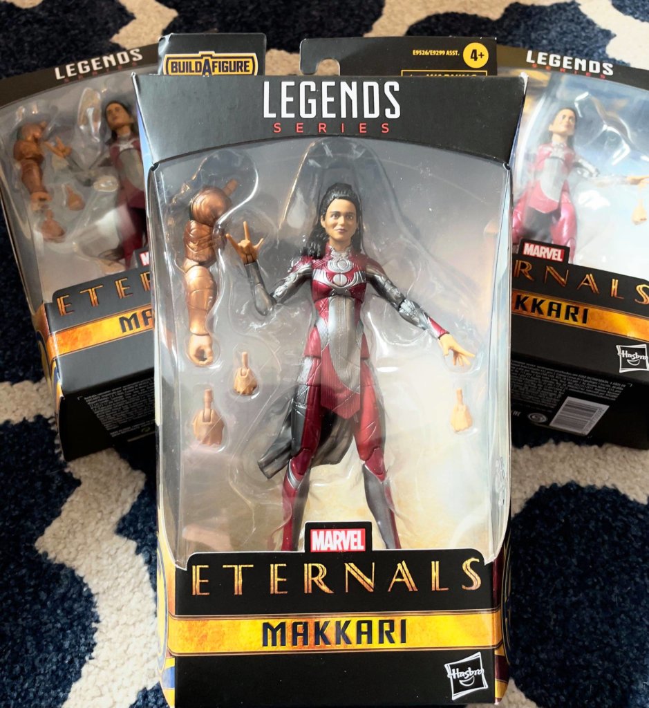 a toy for Marvel's Eternals based on Lauren Ridloff's character