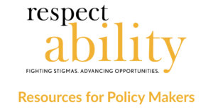RespectAbility Resources for Policy Makers