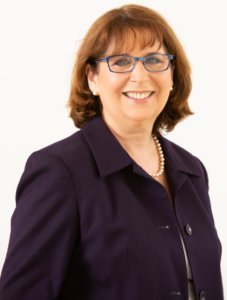 Headshot of Dr. Deborah Fisher wearing glasses and a black shirt