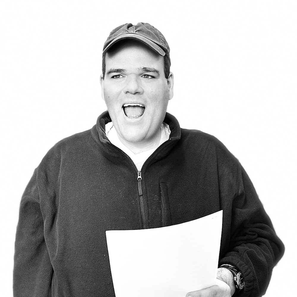 David Ventura headshot holding a piece of paper