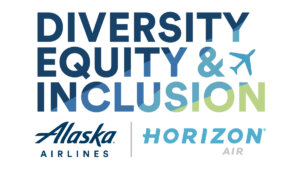 Alaska Airlines and Horizon Air Diversity Equity and Inclusion logo