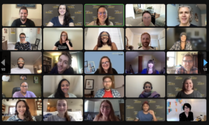 25 diverse people with disabilities on a RespectAbility Lab zoom meeting