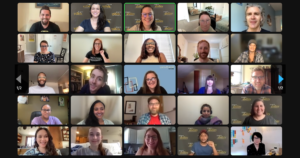 25 diverse people with disabilities on a RespectAbility Lab zoom meeting
