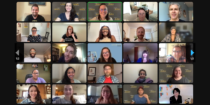 25 diverse people with disabilities on a RespectAbility Lab zoom meeting