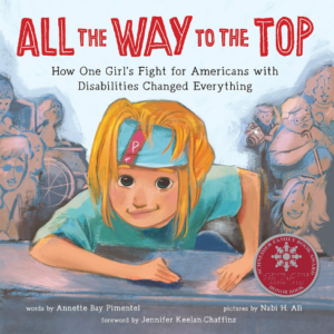Cover art for All The Way To The Top featuring an illustration of a young girl