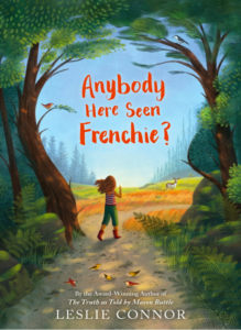 Cover art for Anybody Here Seen Frenchie featuring illustration of a young girl in the woods