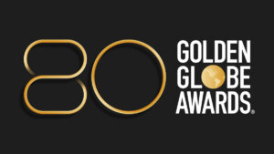 80th Golden Globe Awards logo