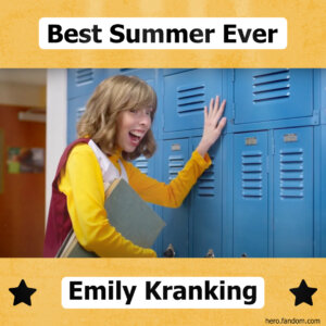 Emily Kranking in a scene from Best Summer Ever. Credit: hero.fandom.com