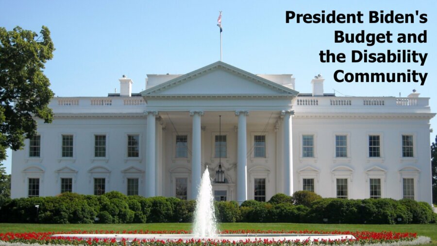 Photo of The White House. Text: 