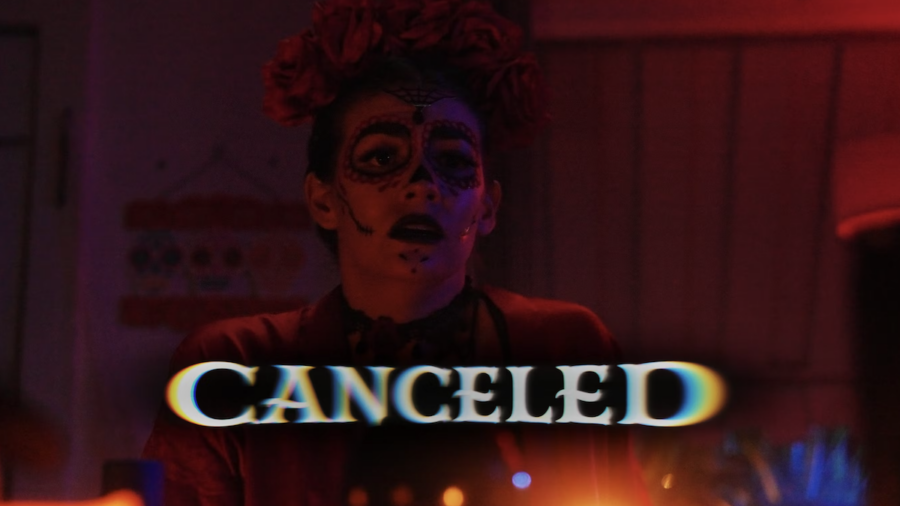 thumbnail for Canceled short film with a social media influencer dressed up appropriating Dia de los Muertos
