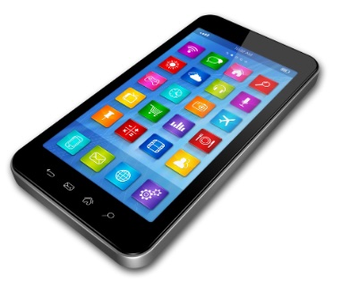 a generic smartphone with a grid of icons representing simple and intuitive use