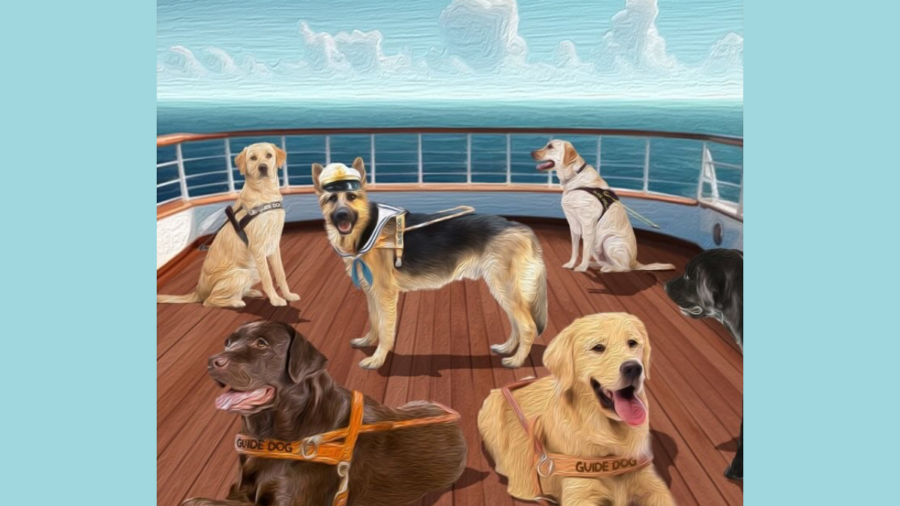 Short Film “At See:” Navigating Inclusion with Guide Dogs on the Open Sea